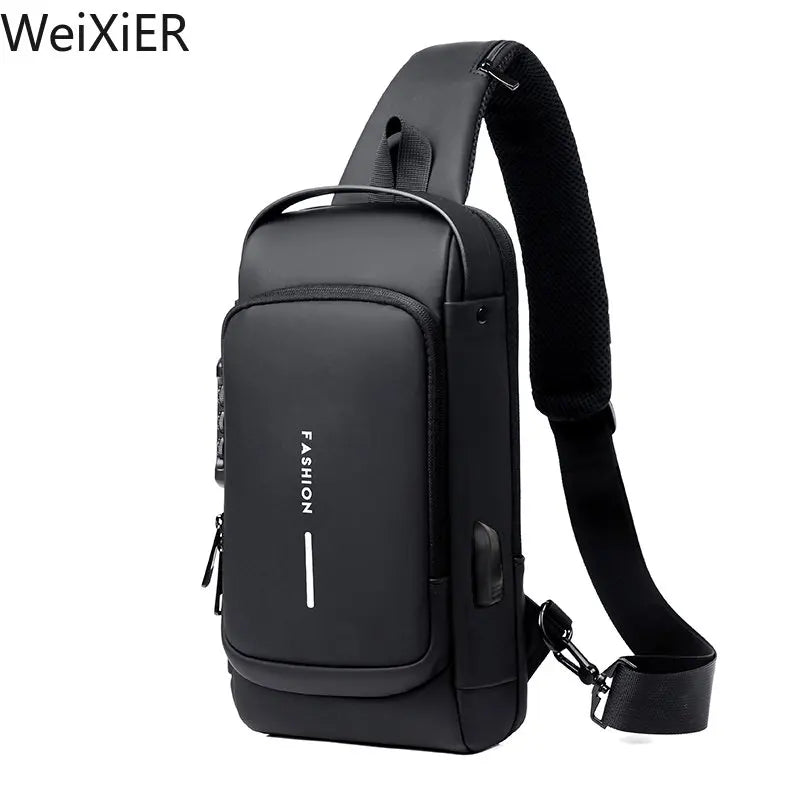 Multifunction Anti-Theft USB Shoulder Bag