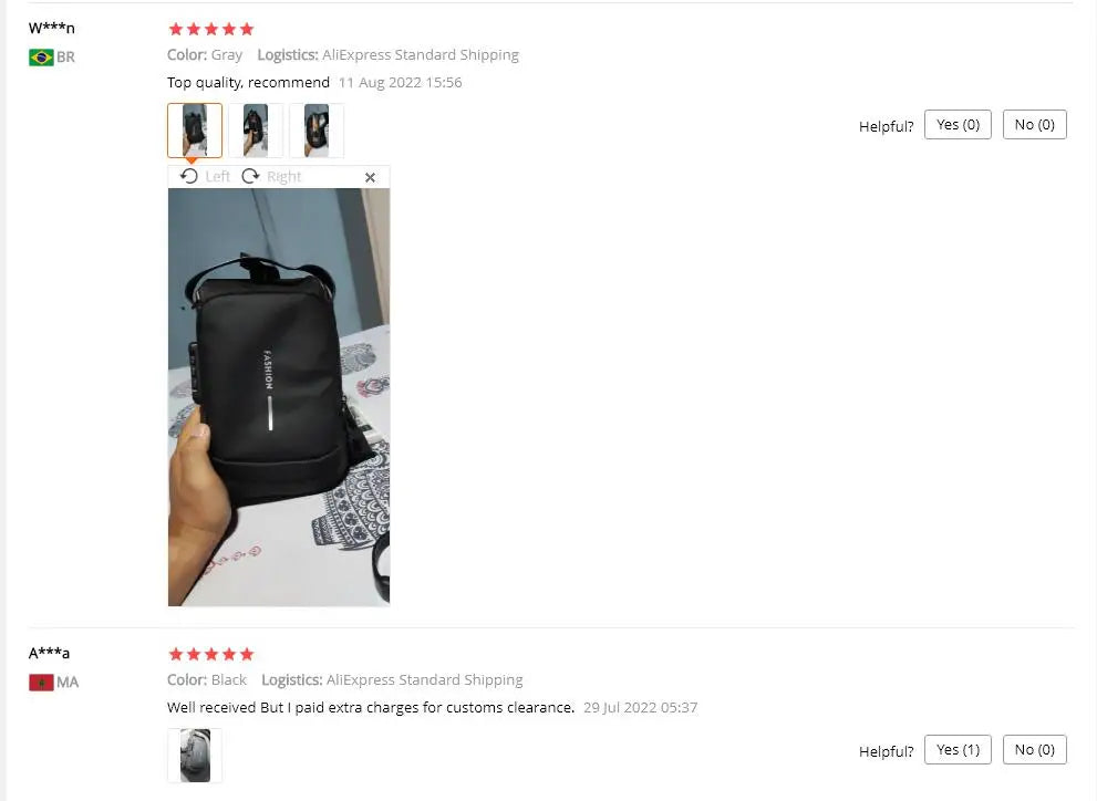 Multifunction Anti-Theft USB Shoulder Bag