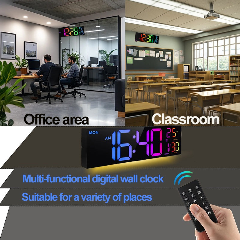 16-Inch LED Wall digital Clock