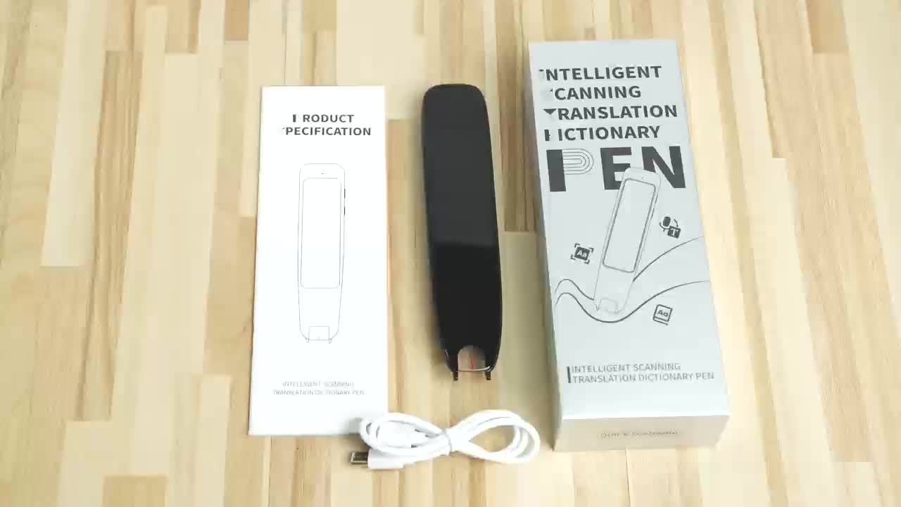 142-Language Translation Pen – OCR Scanning, Text-to-Speech, AI Translation, Wireless, Rechargeable