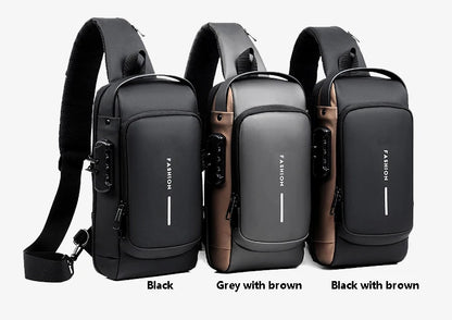 Multifunction Anti-Theft USB Shoulder Bag