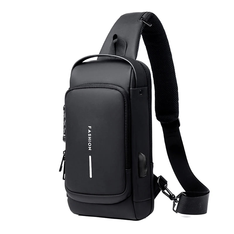 Multifunction Anti-Theft USB Shoulder Bag