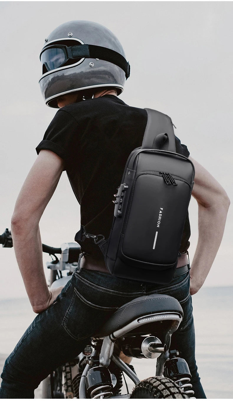 Multifunction Anti-Theft USB Shoulder Bag