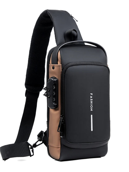 Multifunction Anti-Theft USB Shoulder Bag