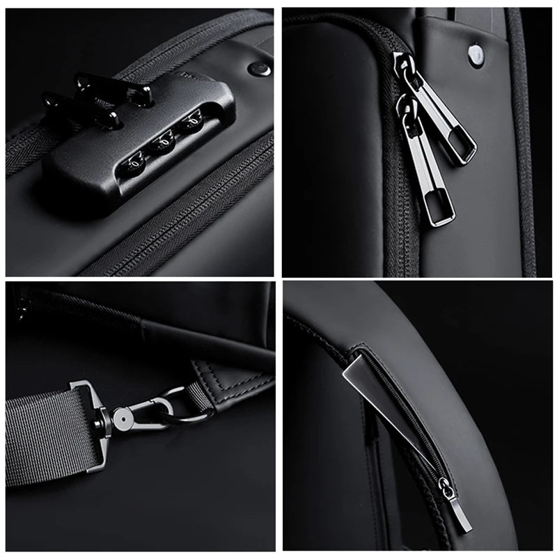 Multifunction Anti-Theft USB Shoulder Bag
