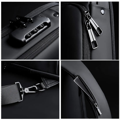 Multifunction Anti-Theft USB Shoulder Bag