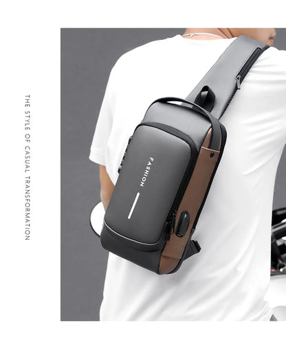 Multifunction Anti-Theft USB Shoulder Bag