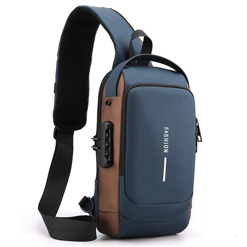 Multifunction Anti-Theft USB Shoulder Bag
