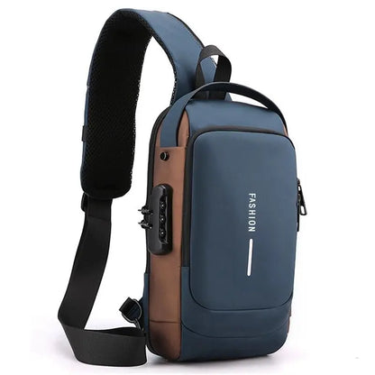 Multifunction Anti-Theft USB Shoulder Bag