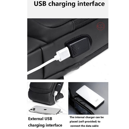 Multifunction Anti-Theft USB Shoulder Bag