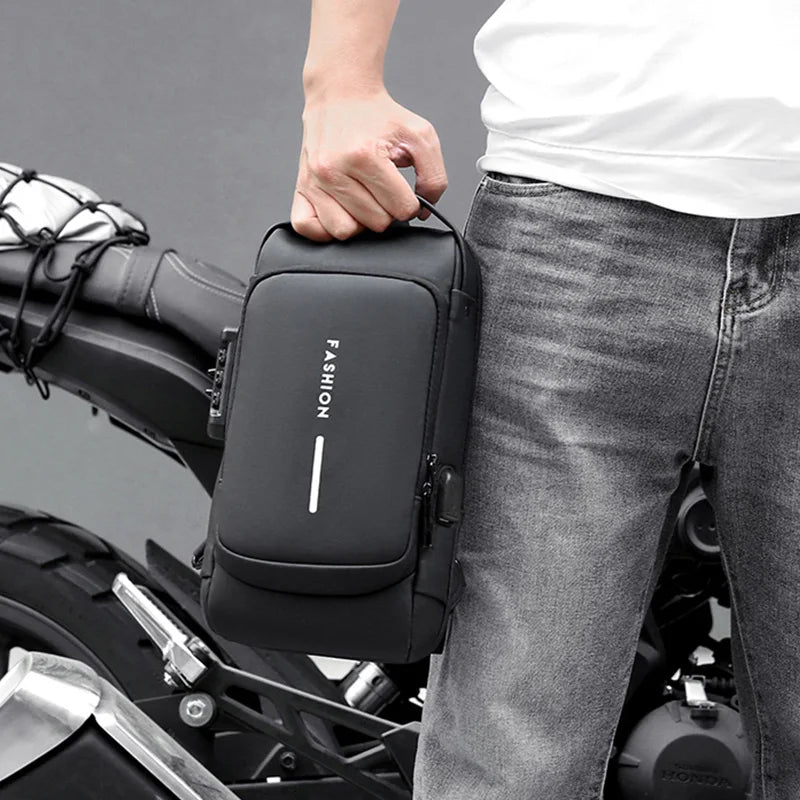 Multifunction Anti-Theft USB Shoulder Bag