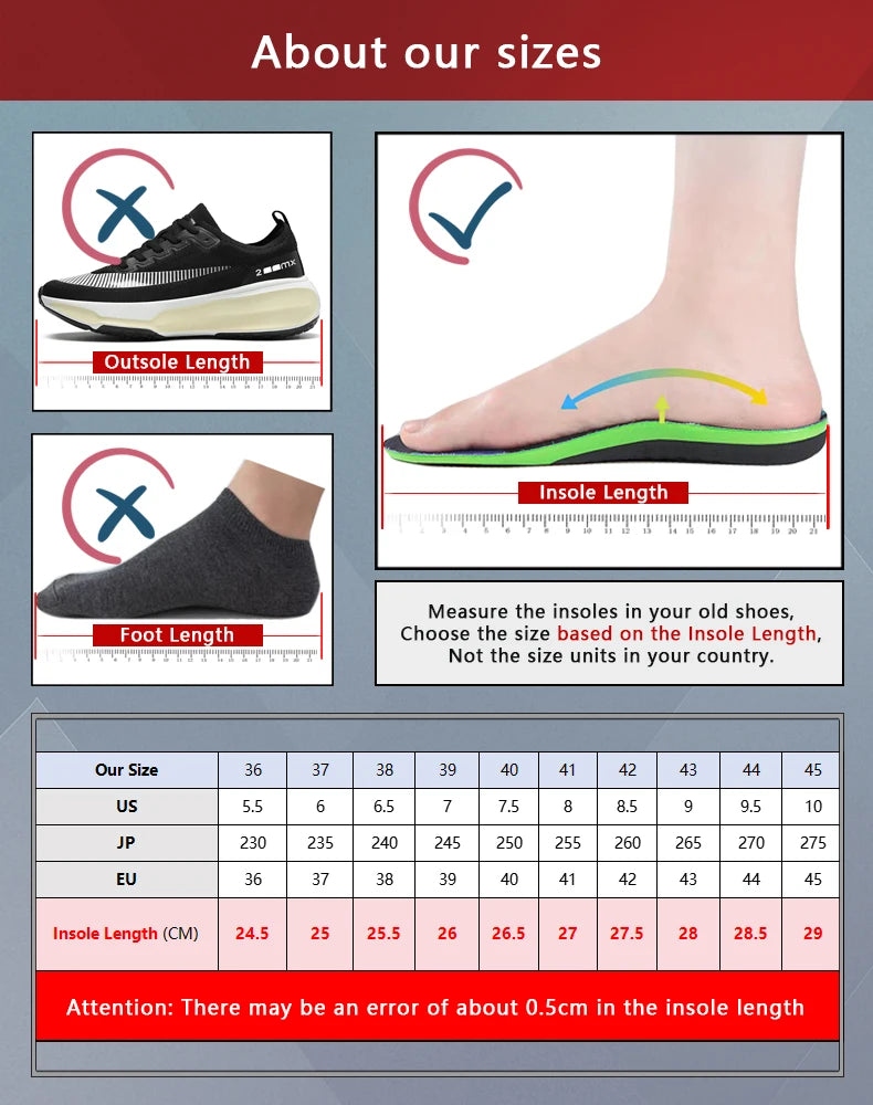 Unisex Lightweight Running Shoes – Breathable, Winter-Ready Sneakers for Gym & Outdoor Wear