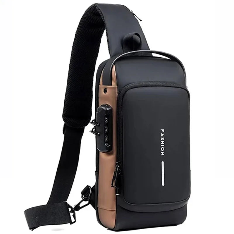 Multifunction Anti-Theft USB Shoulder Bag