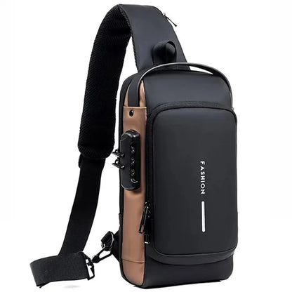 Multifunction Anti-Theft USB Shoulder Bag